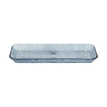 Kusintha servering saucer rectangular 14x38 cm - Blue - Bitz