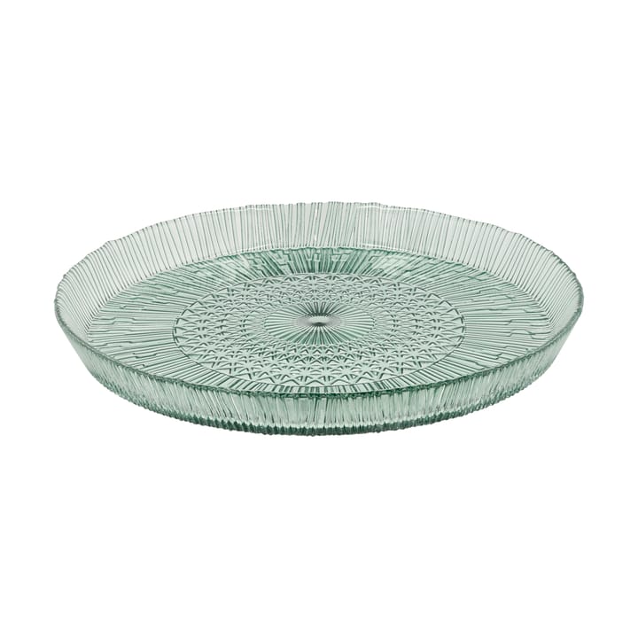 Kusintha servering saucer round Ø30 cm, Green Bitz