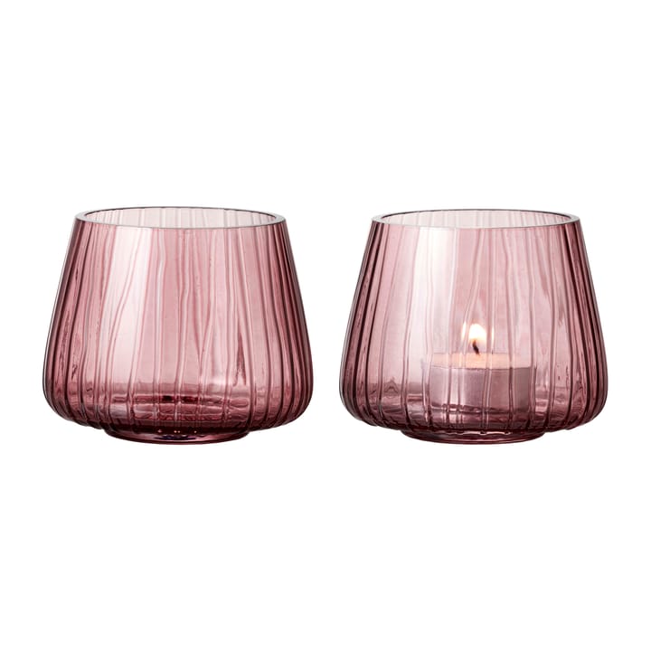 Kusintha tea light holder 7.5 cm 2-pack, Pink Bitz