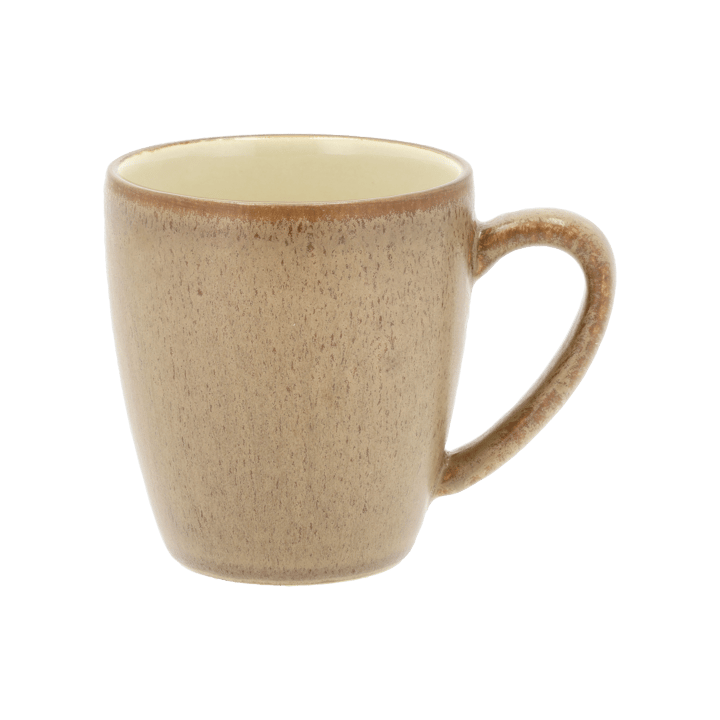 Mug with handle 19 cl, Wood-sand Bitz