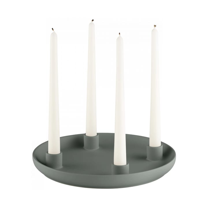 ADVENT candlestick Ø27 cm, Duck green blomus