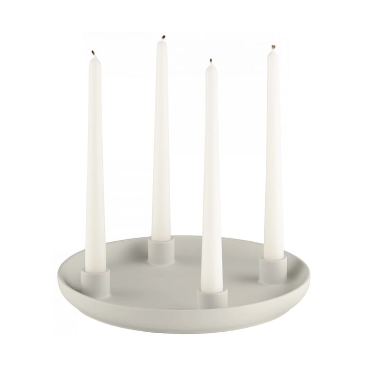 ADVENT candlestick Ø27 cm, Moonbeam blomus