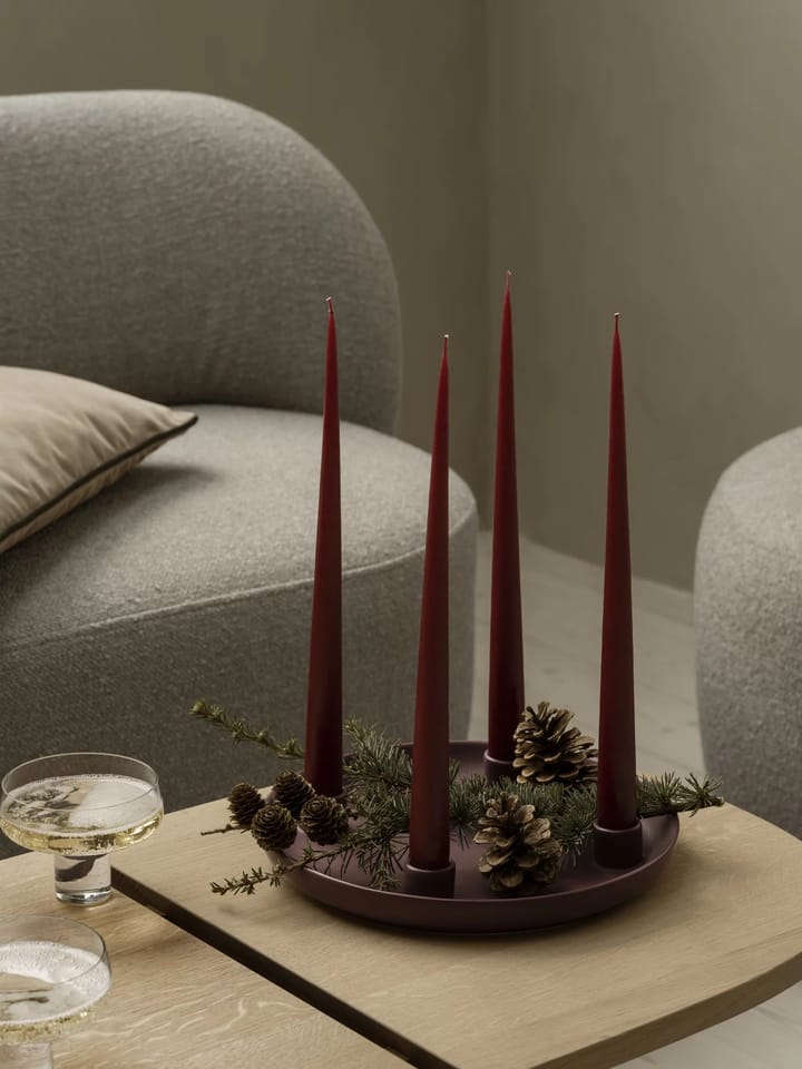 ADVENT candlestick Ø27 cm, Port blomus