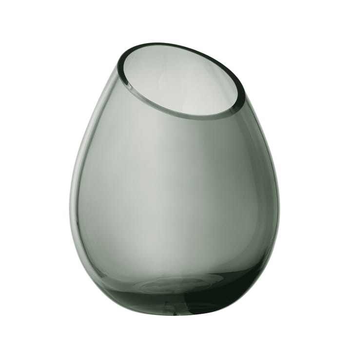 Drop vase large, Smoke blomus