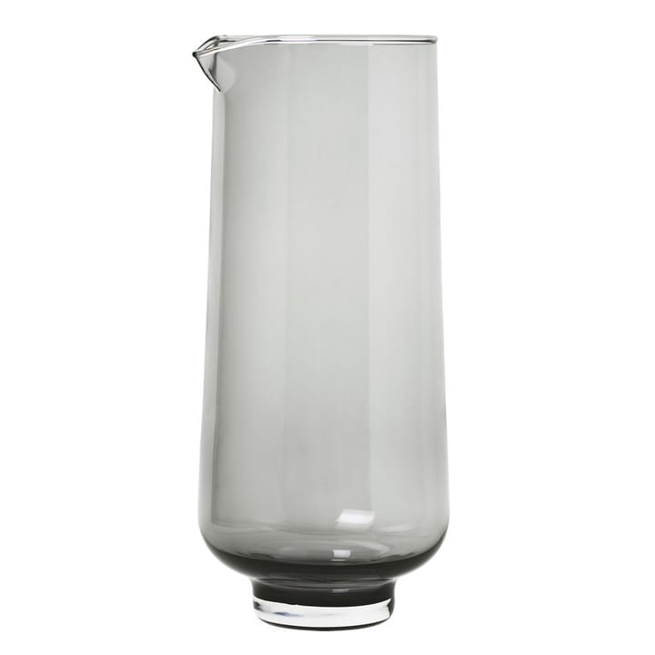 Flow water carafe 1.1 L, Smoke blomus