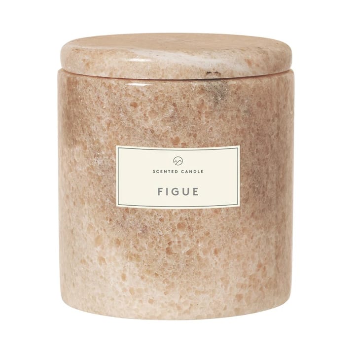 Frable scented candle marble Ø7 cm, Indian tan-fig blomus