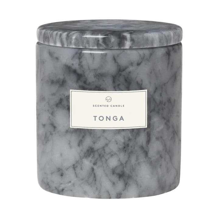 Frable scented candle marble Ø7 cm, Shark skin-tonga blomus