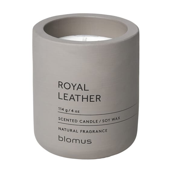 Fraga scented candles 24 hours, Royal Leather-Satellite blomus