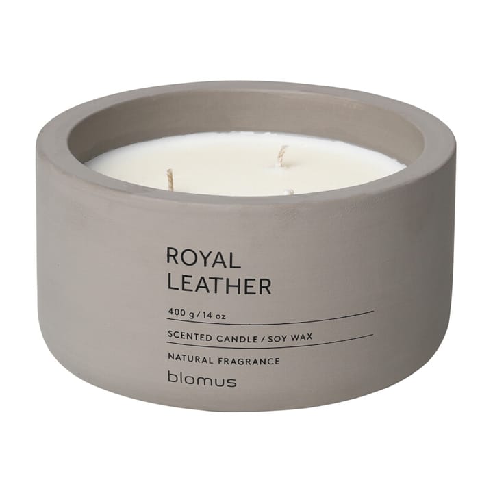 Fraga scented candles 25 hours, Royal Leather-Satellite blomus