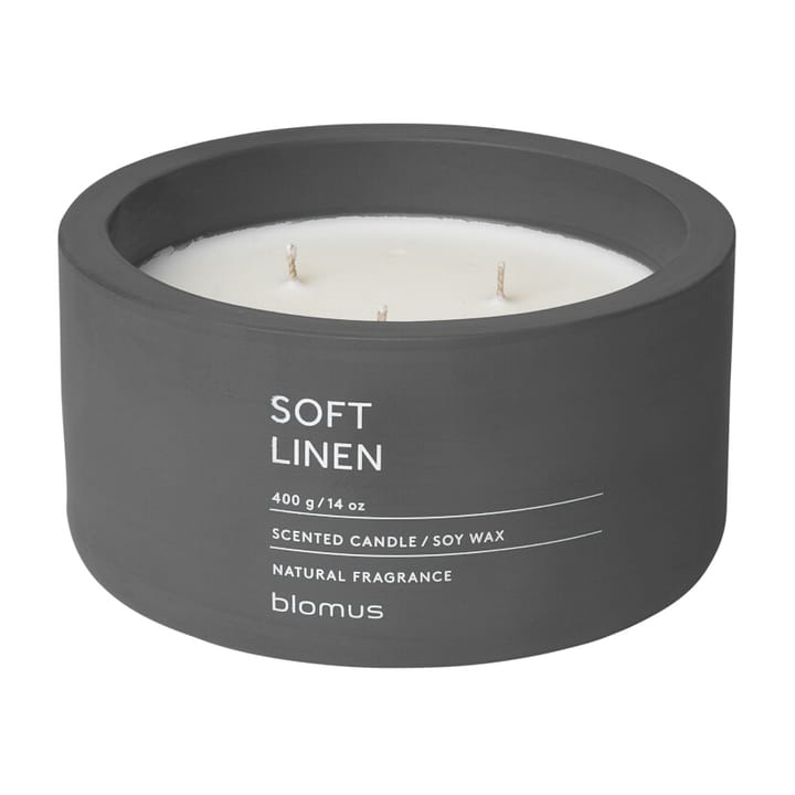 Fraga scented candles 25 hours, Soft Linen-Magnet blomus