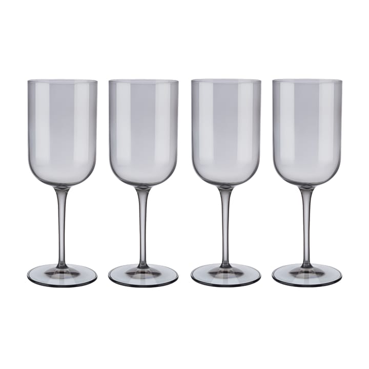 Fuum redwine glass 40 cl 4-pack - Smoke - Blomus