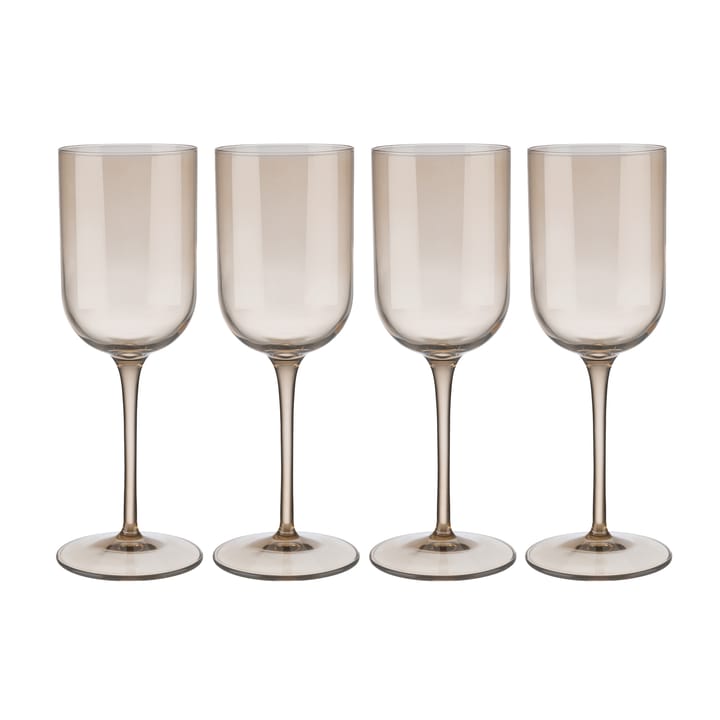 Fuum white wine glass 28 cl 4-pack, Nomand blomus