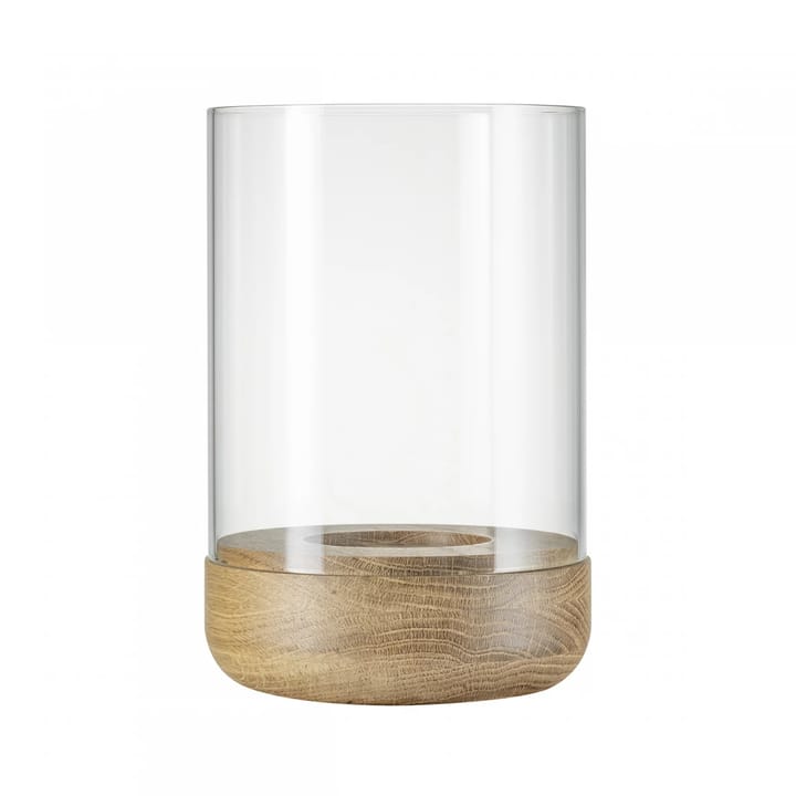 Lanto lantern lantern L Ø15 cm - Transparent-oak - Blomus