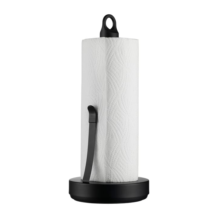 Loop kitchen paper holder, Black blomus