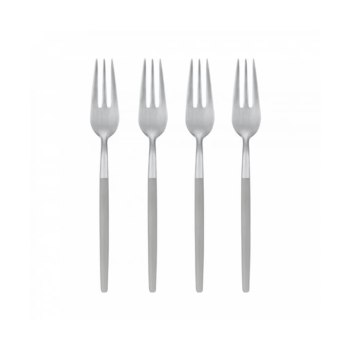 Maxime dessert fork 4-pack - Mourning dove - Blomus