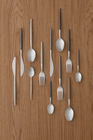 Maxime dessert fork 4-pack - Sharkskin - blomus