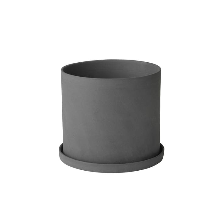 Nona flower pot Ø15 cm, Pewter blomus