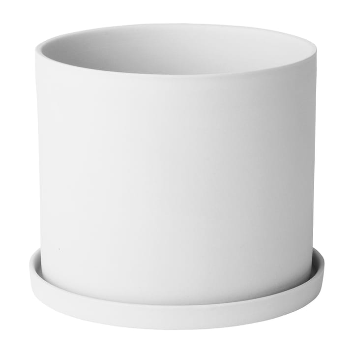 Nona flower pot Ø15 cm, White blomus