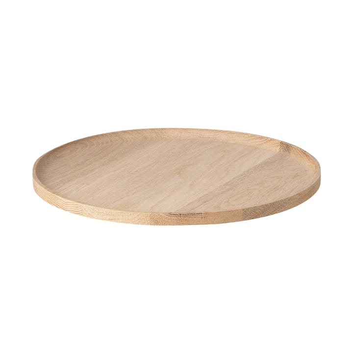 OKU tray M Ø34 cm, Oak blomus