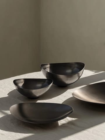 ONDEA bowl M 35x42 cm - Burned metal - blomus