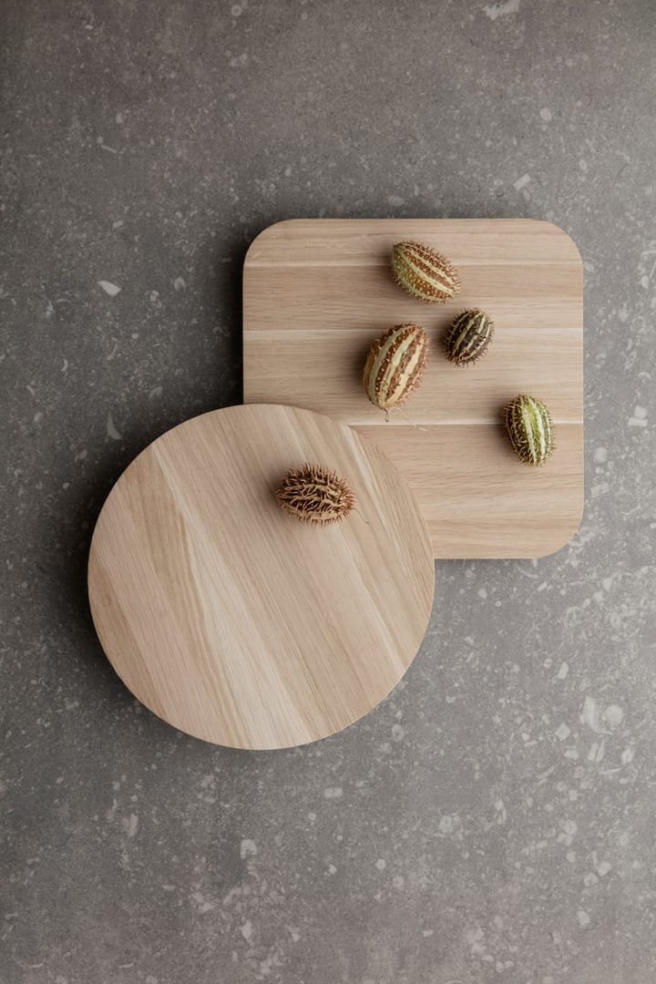 Palua serving tray set, Oak blomus