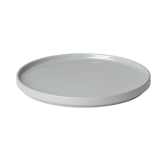 Pilar dessert plate Ø20 cm - Mirage grey - Blomus