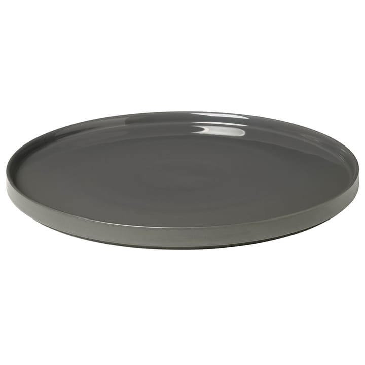 Pilar serving plate Ø35 cm - Pewter - Blomus