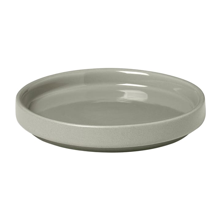 Pilar small plate Ø 10 cm, Mirage grey blomus