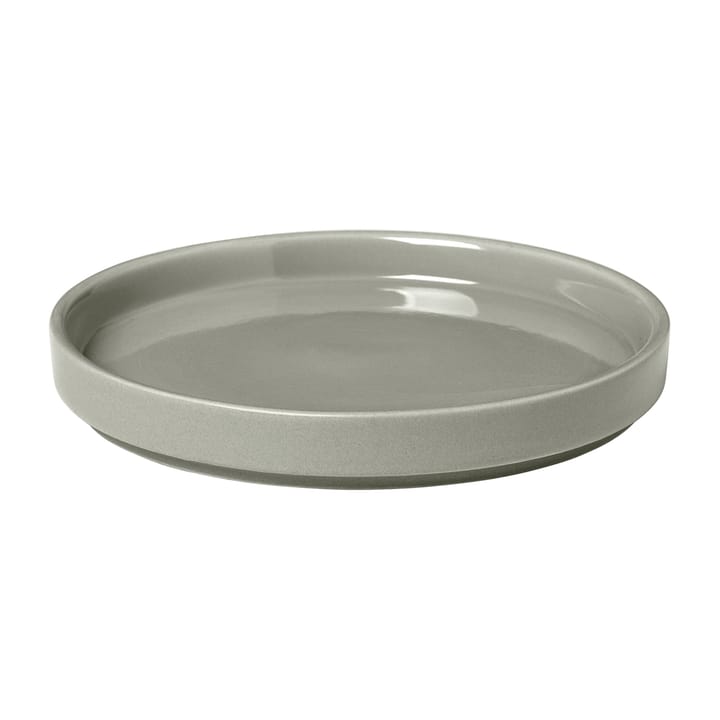 Pilar small plate Ø 14 cm, Mirage grey blomus