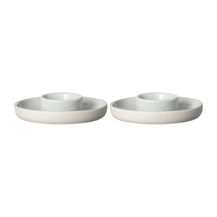 Sablo egg cup Ø10 cm 2-pack, Cloud blomus