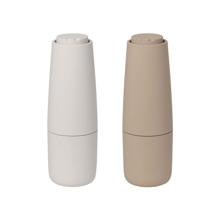 Salpi salt and pepper mill plastic, nomad-moonbeam (beige-grey) blomus