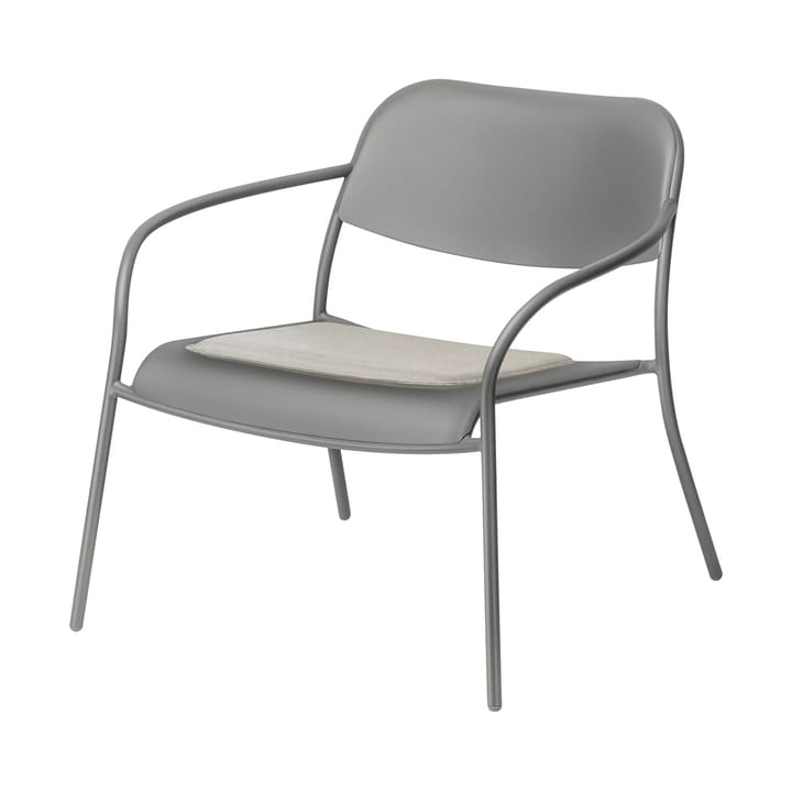 Seat pad to YUA lounge chair, Melange grey blomus
