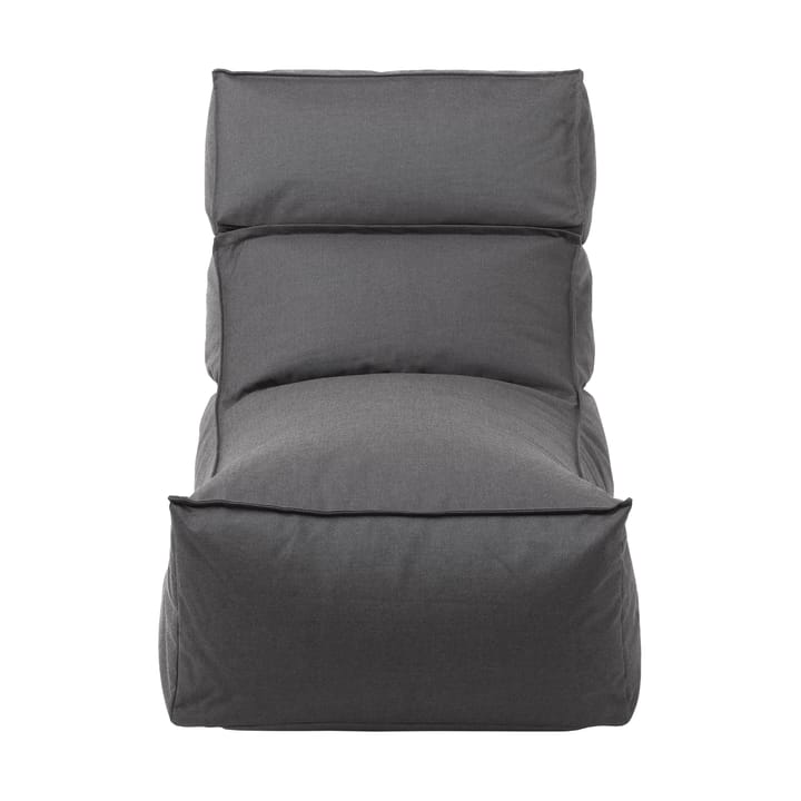 STAY lounge armchair pouf 60x120 cm, Coal blomus