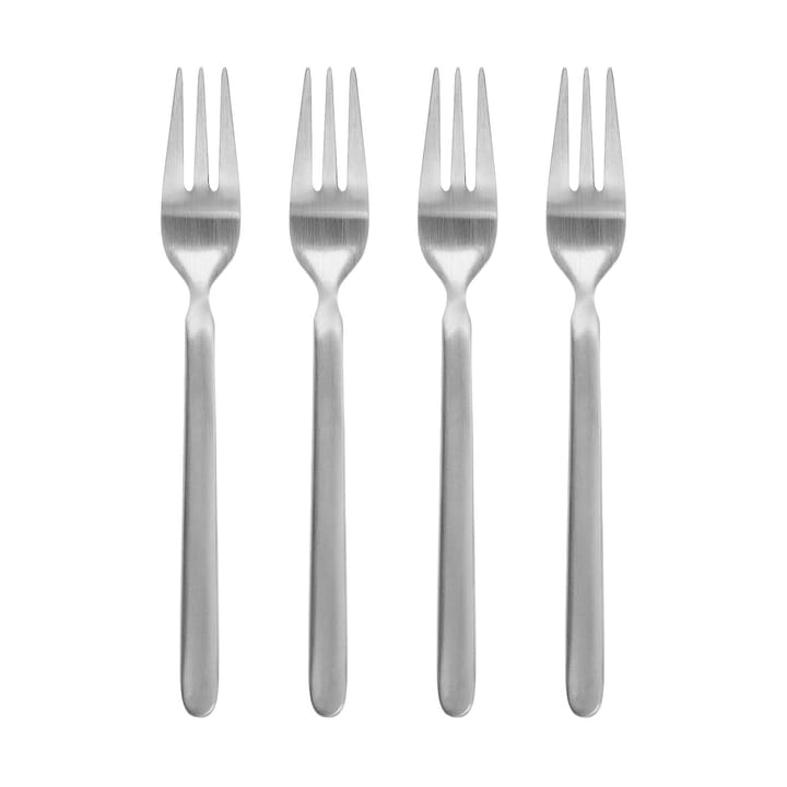 Stella dessert fork 4-pack, 15.5 cm blomus