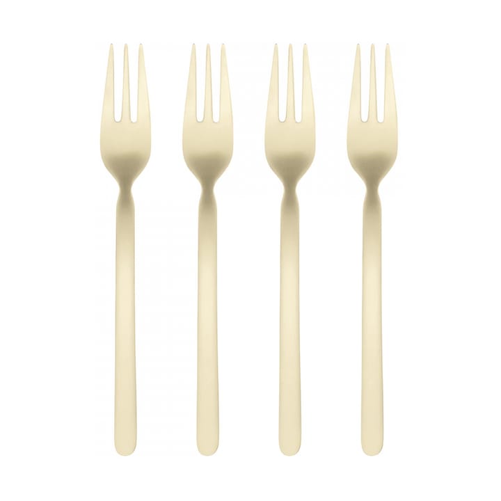 STELLA dessert fork champagne 4-pack - 15,5 cm - Blomus