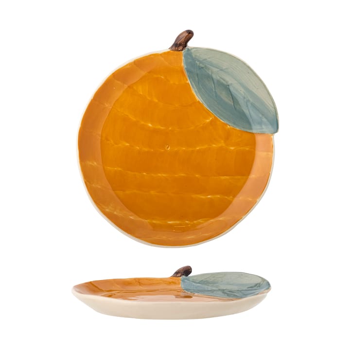 Agnes plate Ø16 cm - Orange - Bloomingville