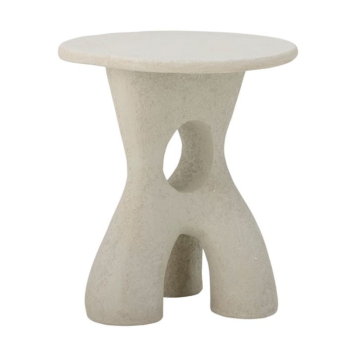 Amiee side table Ø37x43,5 cm, White Bloomingville