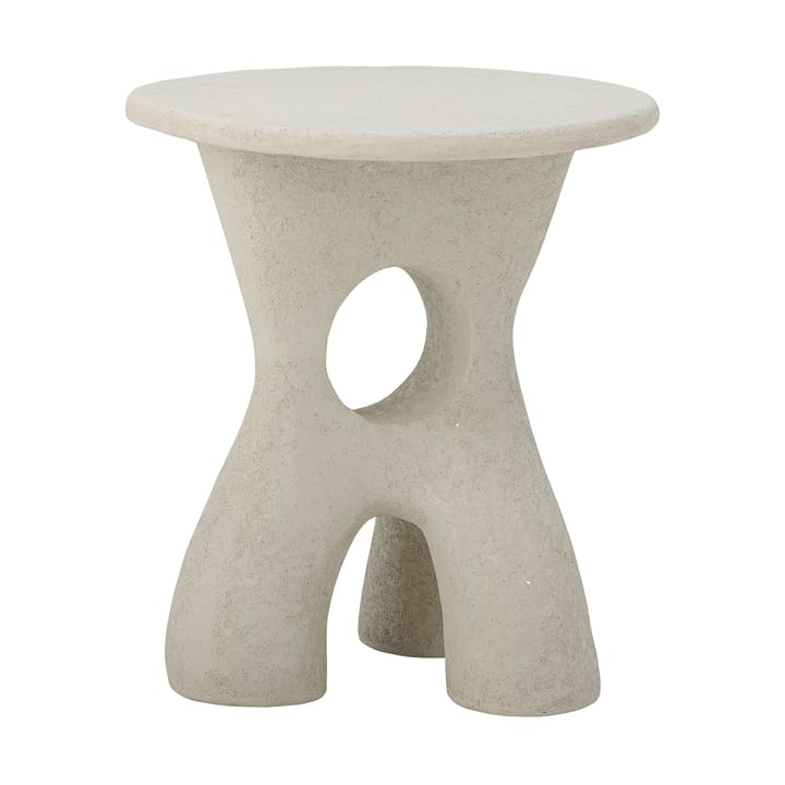 Amiee side table Ø37x43,5 cm, White Bloomingville