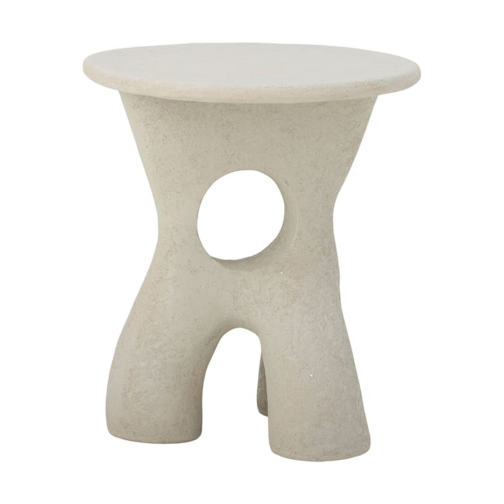 Amiee side table Ø37x43,5 cm, White Bloomingville