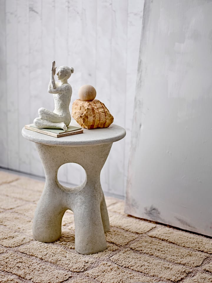 Amiee side table Ø37x43,5 cm, White Bloomingville