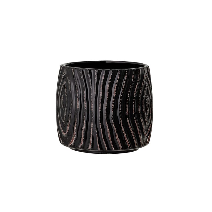 Atena flower pot Ø13.5 cm, black Bloomingville