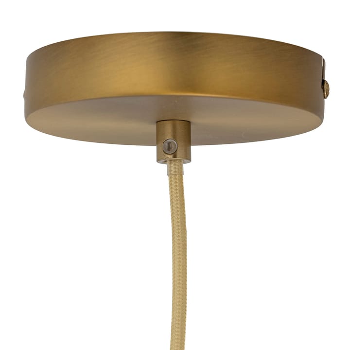 Azizi pendant lamp glass Ø30 cm, Brown Bloomingville