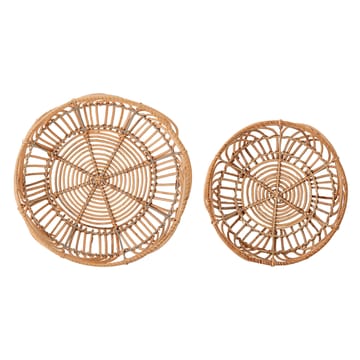 Bloomingville bread basket rattan 2-pack - nature - Bloomingville