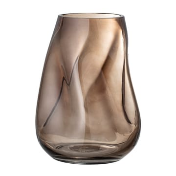 Bloomingville glass vase 26 cm - brown - Bloomingville