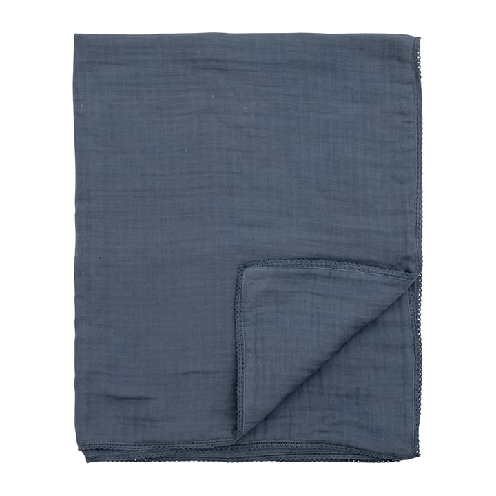 Bloomingville Muslin throw 80x100 cm, Blue Bloomingville