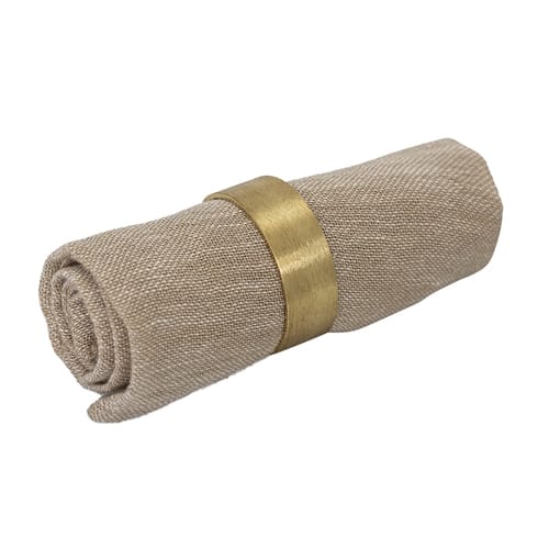 Bloomingville napkin rings 4 pack, brass Bloomingville