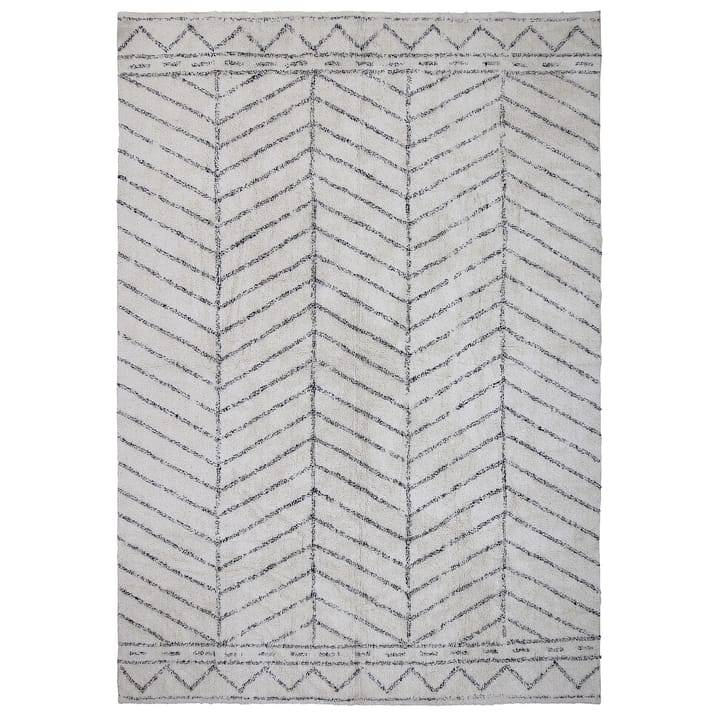 Bloomingville patterned cotton rug, Black-white Bloomingville