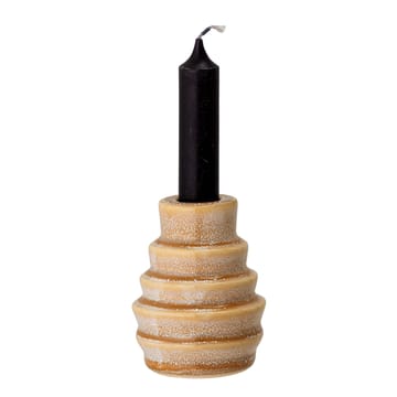 Emin candle sticks stoneware 9 cm - yellow - Bloomingville