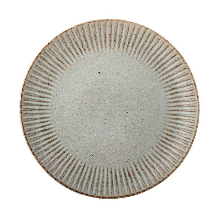 Fleur side plate Ø21 cm - Natural - Bloomingville