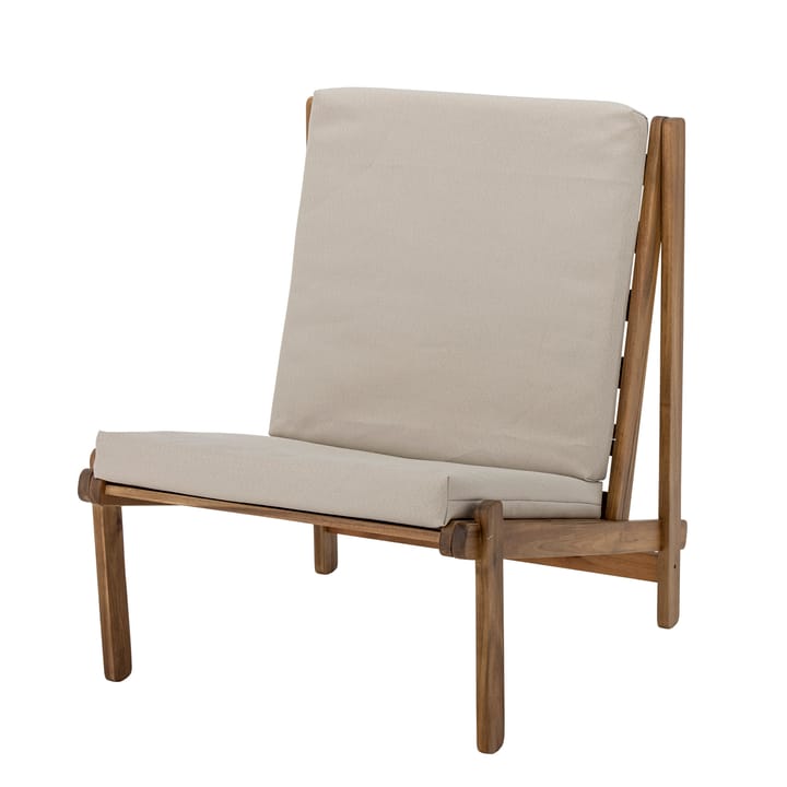 Gani lounge chair acacia, Nature Bloomingville